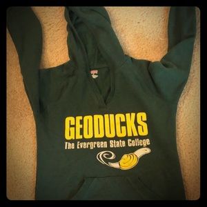 Cute & Soft Evergreen State College Hoodie!